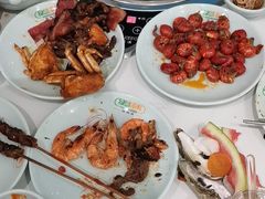 -绿岛港轩海鲜烤肉涮锅自助餐厅