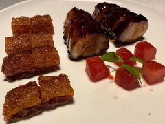 脆皮叉烧和黑叉烧双拼-炳胜品味(海印总店)