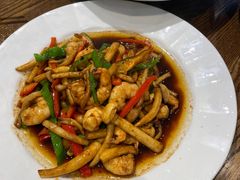 XO白玉菇虾仁-隐食餐厅(金水湾公馆店)