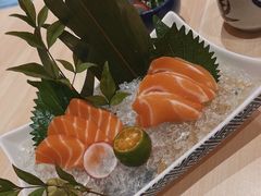 三文鱼刺身-柏鮨寿司.刺身.定食(米山町地中海店)