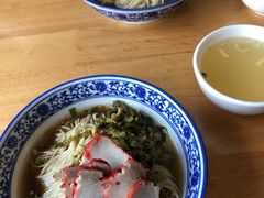 苏式雪菜叉烧面-裕兴记·三虾面(西北街总店)