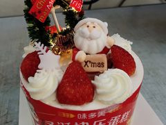圣诞雪花蛋糕-味多美蛋糕(六道口店)