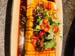 皮蛋豆腐-回忆以前铁锅炖鱼村(一部六号街店)