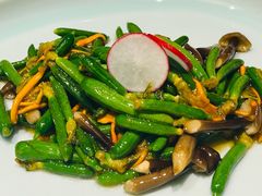 鸡枞菌炒童子黄瓜-辛香汇·现炒川菜(淮海路百盛店)