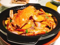 梭子蟹炒年糕-老宁波1381餐厅(宏泰广场店)