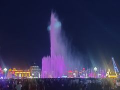 -大连星海广场音乐喷泉