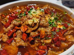水煮牛肉-小河盐帮·私家菜·烤鸭(三元桥·霄云路店)