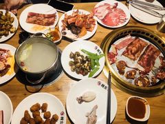 -韩京炭火烤肉自助料理(柯桥万达店)