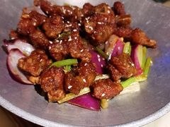 蒜香蜜汁排骨-绿茶餐厅(乐峰广场店)