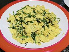 沙葱炒柴鸡蛋-天源居餐厅·地方特色菜(张北店)