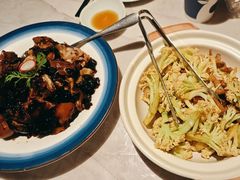 干锅有机菜花-船歌·鱼水饺青岛菜(黄岛珠江路店)