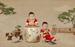 -时光纪亲子全家福照相馆(静安店母女写真父母纪念照)