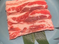 真.厚切谷饲五花肉-韩悦牛排烤肉无限续(宝能中心店)