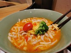 番茄菌菇鸡蛋面-陳八两面家(滨江天街店)