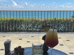 -日落吧·海景咖啡厅·餐酒吧·鸡尾酒·下午茶·乐队表演·浪漫夕阳·三亚文华东方酒店