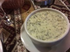 dovga（酸奶蔬菜浓汤）-Nergiz Restaurant
