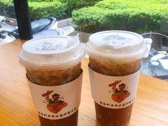 超浓渣男手打柠檬茶-咕摩柠·手打柠檬茶(金湖店)