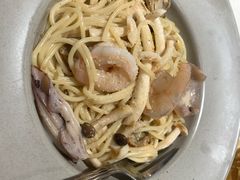 海鲜菇菌白汁烩意粉-和平馆·地道港澳茶餐厅(西门口店)