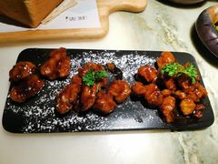 雪花糖醋里脊-绿茶餐厅(成都大悦城店)