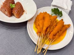 咸蛋黄串虾-金哥私房菜馆(张府园总店)