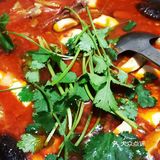 哈哈 羊肉火锅湯的鲜味浓郁
