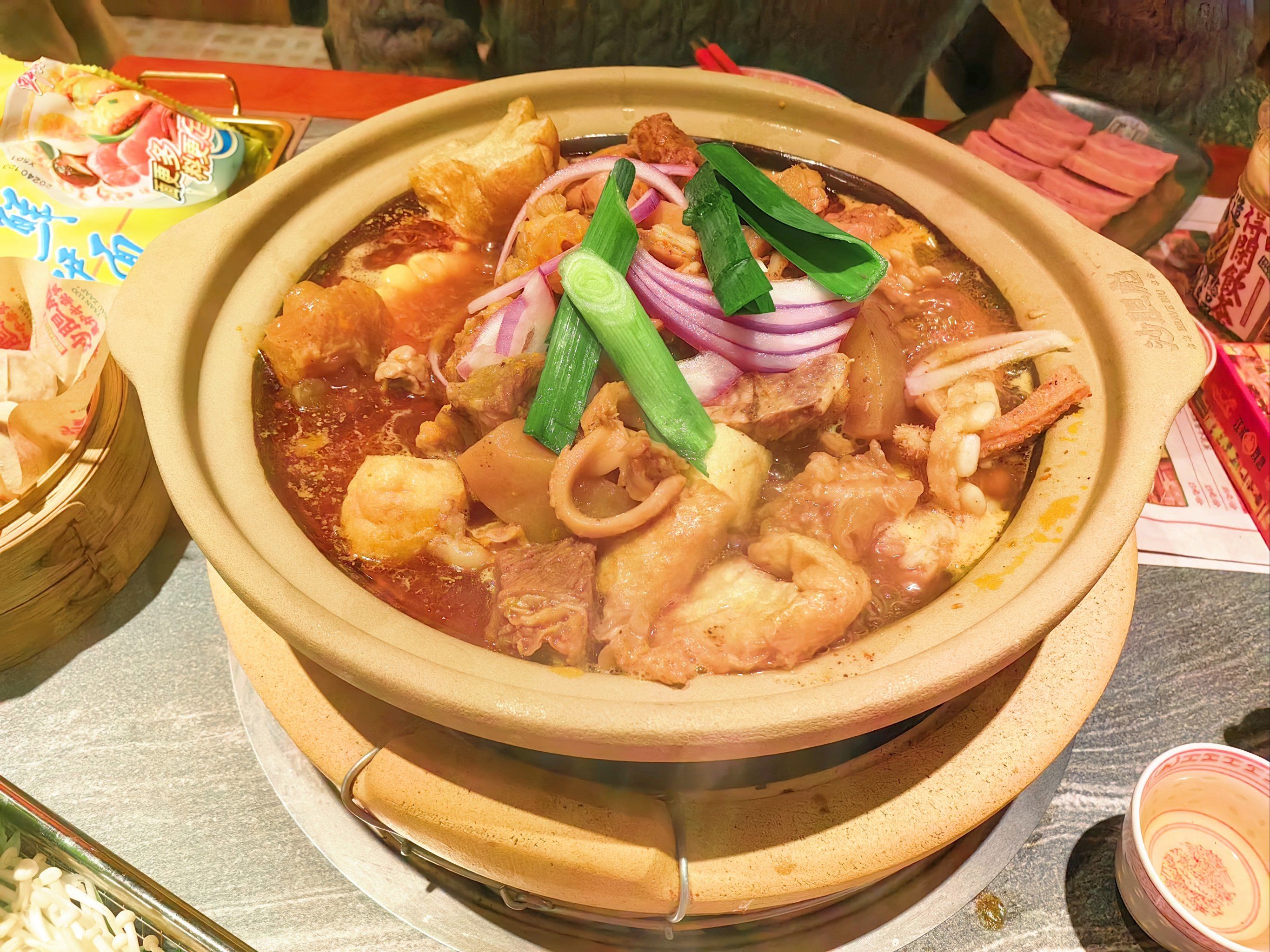 经典老广味牛杂煲