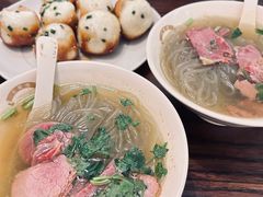 牛肉粉丝汤-哑巴生煎(临顿路店)