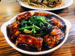 腐皮卷佐小菠菜-建国328小馆
