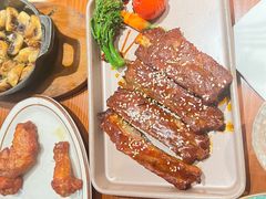 蜂蜜汁烧猪肋排-CRAZYONES西班牙海鲜饭(上海美罗城店)