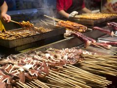 现烤鱿鱼-东门町美食街