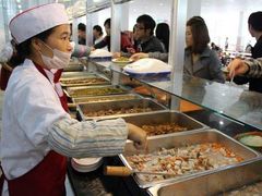 自助取餐区-湖南大学-第5食堂