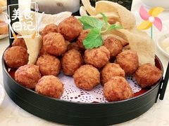京味干炸小丸子泰国虾片-宋庄魁元艺术餐厅
