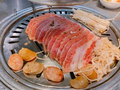 调味牛五花-韩聚屋韩国烤肉餐厅(新北万达店)