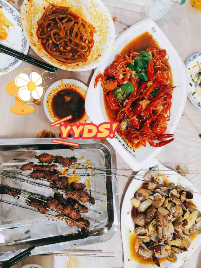 民杨夜市-"那么大那么大的夜市,我在别的城市真没见过.