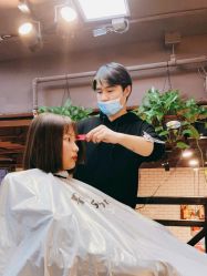 点击看大图 -T.1 hair salon烫染接发