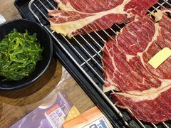 铺天盖地顶级澳牛肉火焰寿司-仙隐小鹿中華の日料(正弘城店)