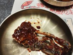 -草家酱蟹炭火烤肉店(珲春南路一店)