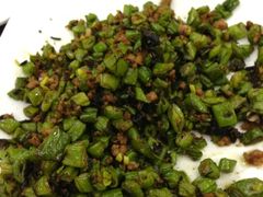 榄菜肉沫四季豆-粥公粥婆精品家常菜(青龙桥店)