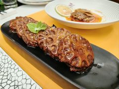 台州土猪肉藕夹-秋食青山黛·私房菜(梅湾街店)