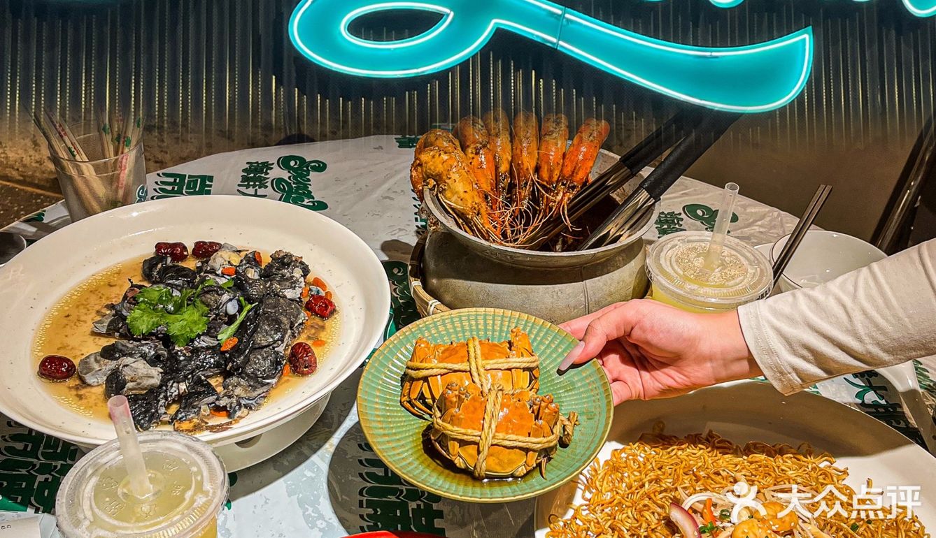 小榄探店🦞宵夜海鲜大排档yyds‼️