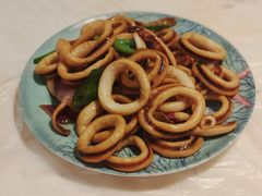 炒鱿鱼-桥东喜碧海鲜街(水东街店)