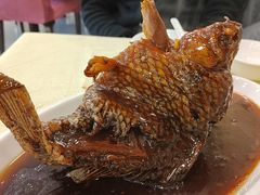 罾蹦鲤鱼-奥华餐厅·老张记(台基厂店)