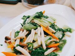 山蘑炒小白菜-李老哈·东北菜(宋园路店)