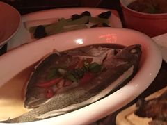 清蒸鱼-绿茶餐厅(蓝色港湾店)