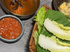 -草家酱蟹炭火烤肉店(珲春南路二店)