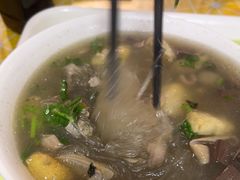 老鸭粉丝汤-苓记南京鸭血粉丝.皮肚面(县东巷店)