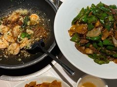 招牌葱香虾-拾贝海鲜馆（海鲜粤菜）(花果园店)