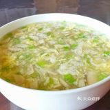 夏日新鲜味道之汤体浓稠蘑菇蛋花汤