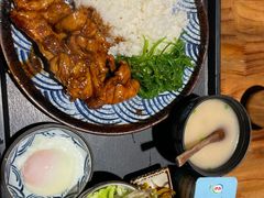 照烧鸡腿定食-石屋料理(南京西路店)