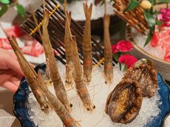 鲜活大连鲍鱼-ONE FULL 古董港式海鲜火锅